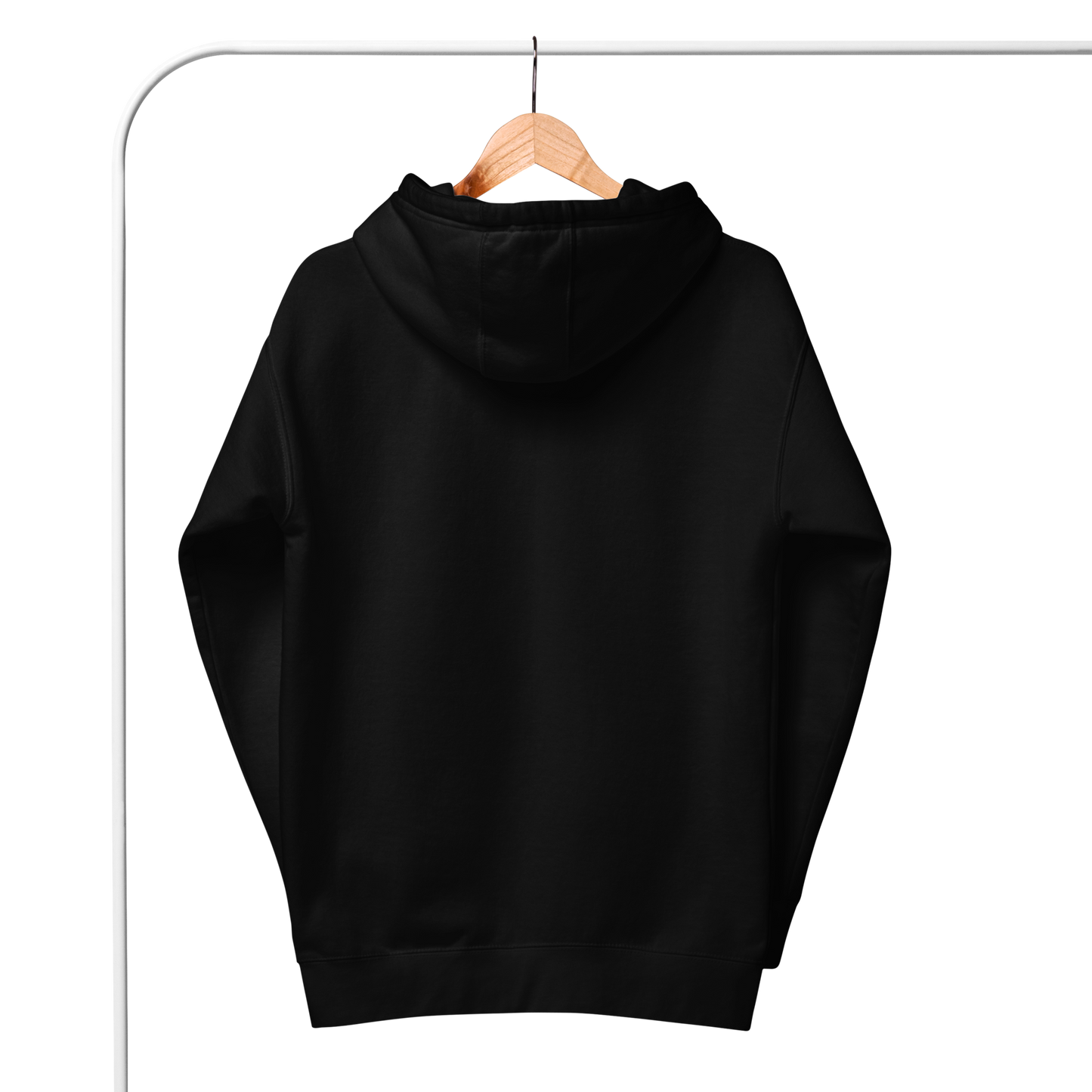 BLACK BASIC SWEATSHIRT