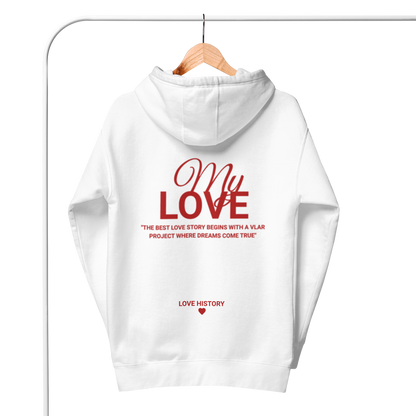 SUDADERA BLANCA MY LOVE